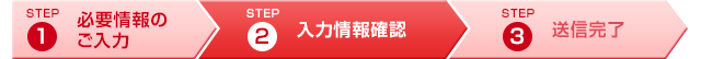 入力情報確認
