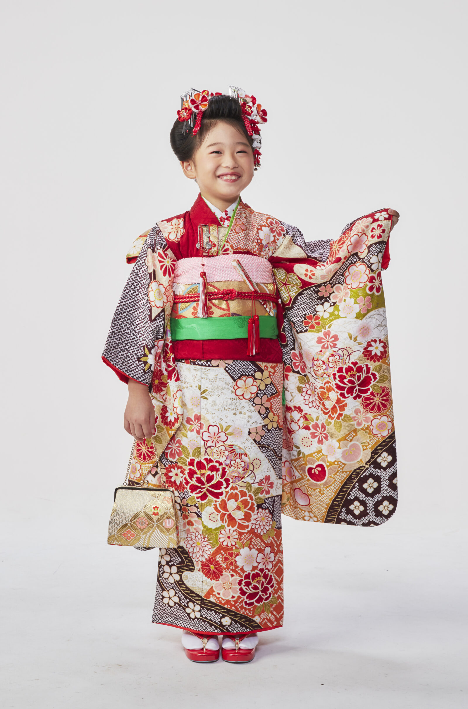 7歳四つ身　きもの