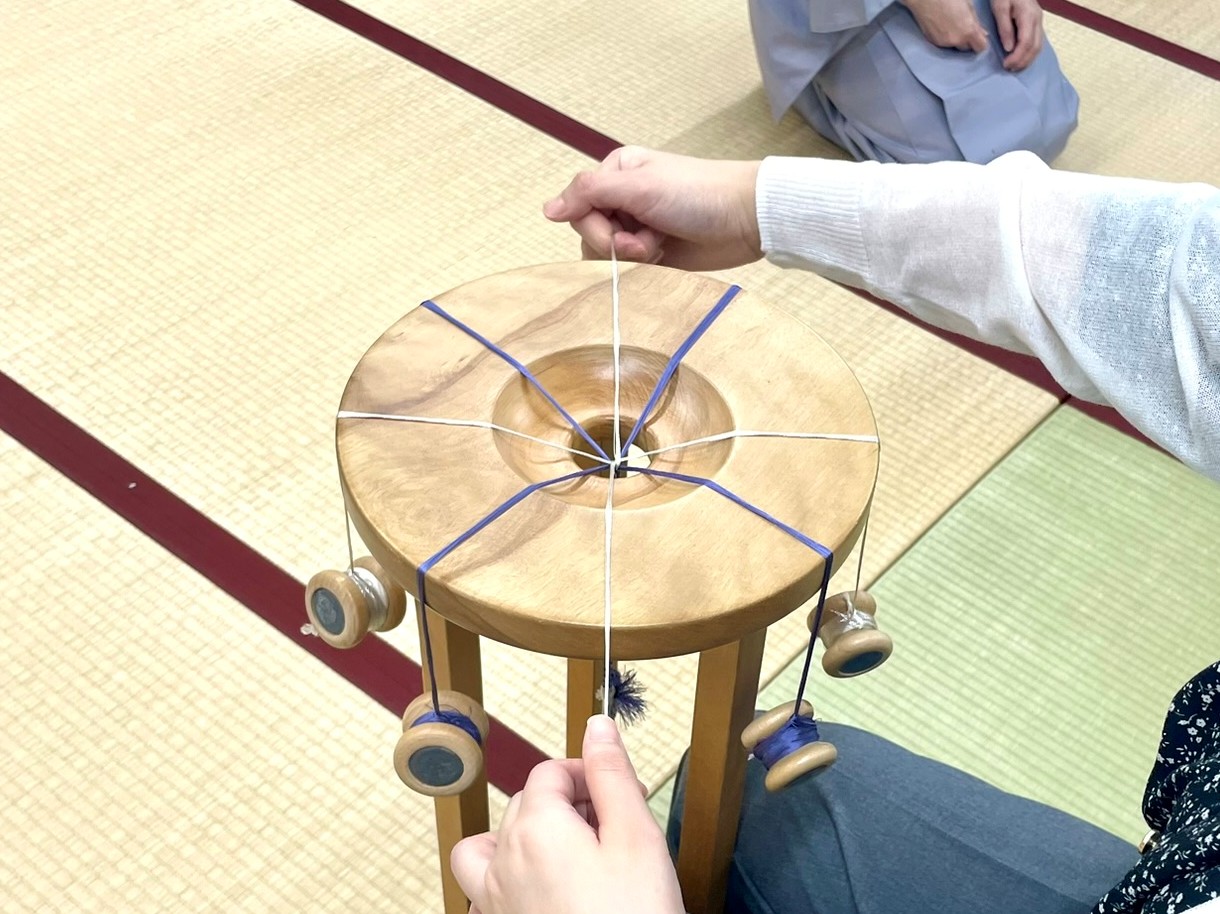 組紐台 角台 丸台 長沼静きもの学院 体験レポート】組紐ワークショップに参加しました｜母の日の贈り物に