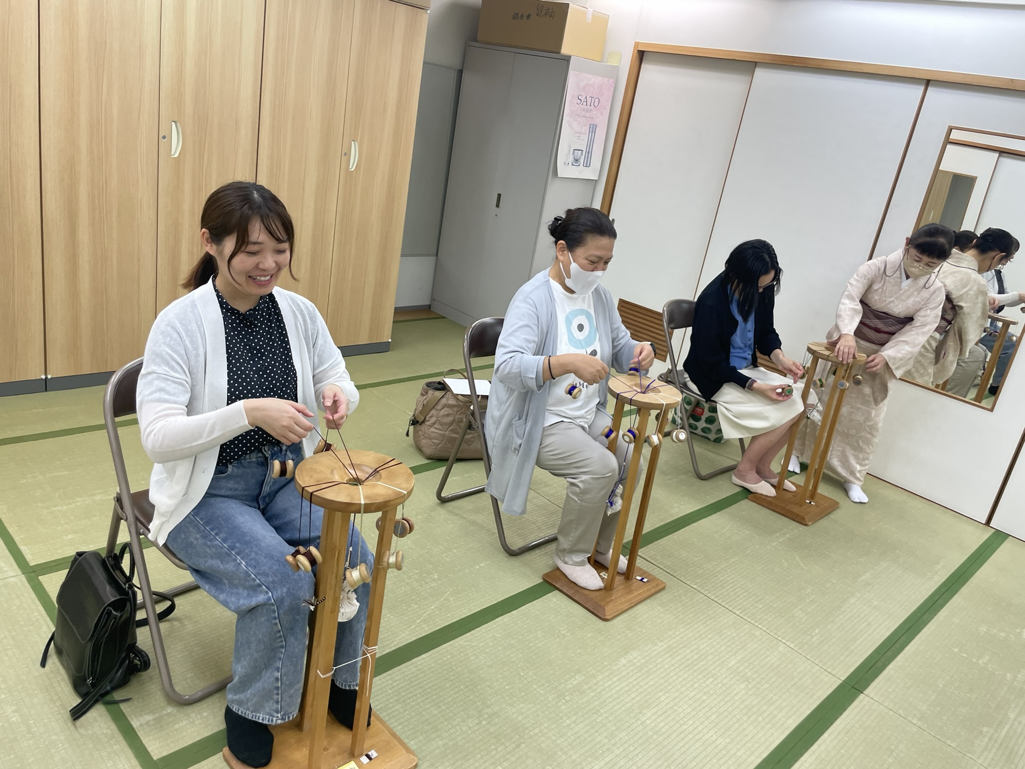 組紐(くみひも)体験ワークショップ」7月1日より全校で開催決定